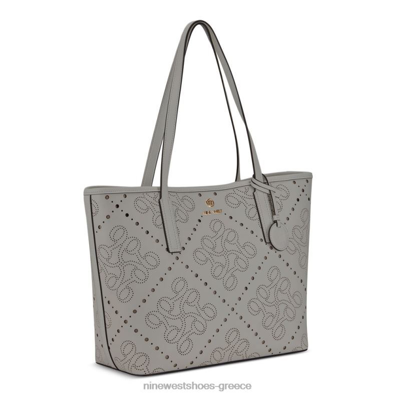 Nine West delaine 2 σε 1 tote 2JJ4N2554 γκρι περιστεριού