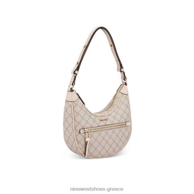 Nine West ethel convertible hobo 2JJ4N2473 λογότυπο μανιταριού