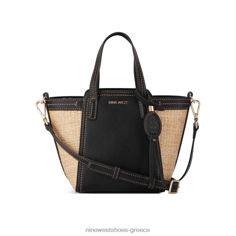 Nine West jenae mini elite tote 2JJ4N2486 μαύρος