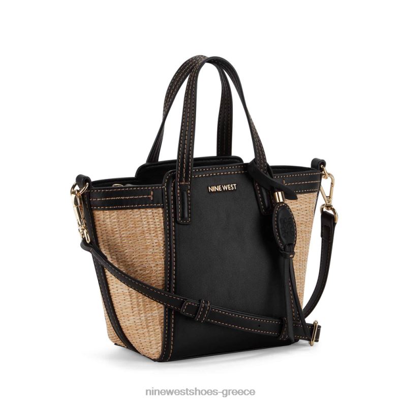 Nine West jenae mini elite tote 2JJ4N2486 μαύρος