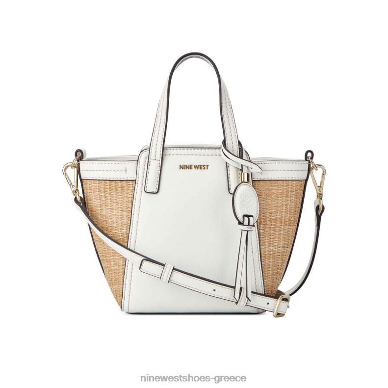 Nine West jenae mini elite tote 2JJ4N2488 άσπρο