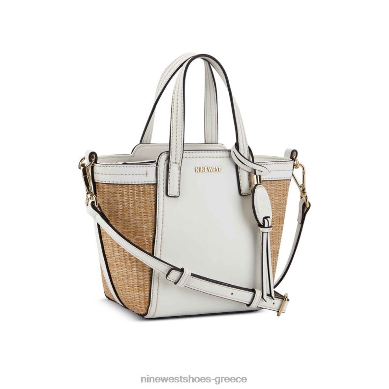 Nine West jenae mini elite tote 2JJ4N2488 άσπρο