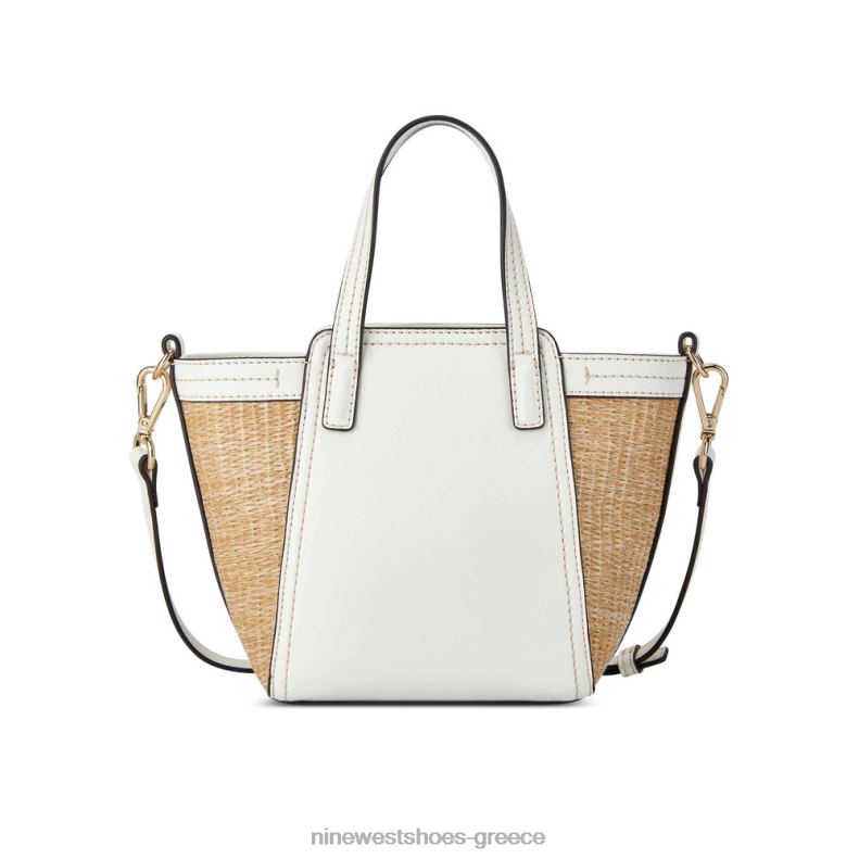 Nine West jenae mini elite tote 2JJ4N2488 άσπρο