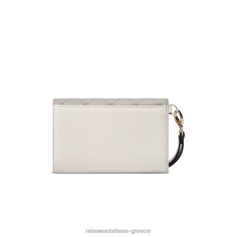 Nine West laney τηλέφωνο crossbody 2JJ4N2502 λογότυπο/γάλα φουντουκιού