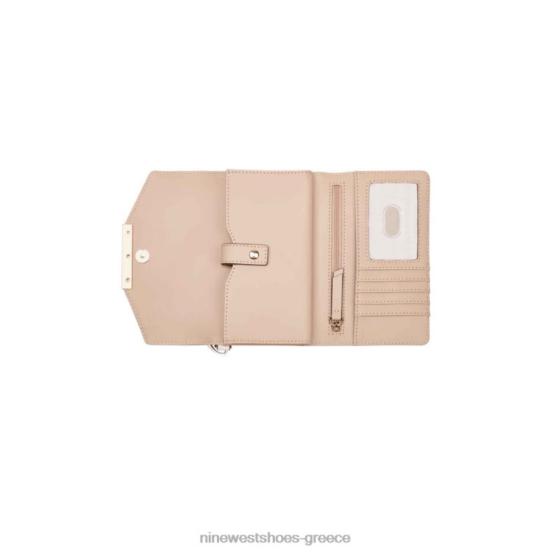 Nine West laney τηλέφωνο crossbody 2JJ4N2502 λογότυπο/γάλα φουντουκιού