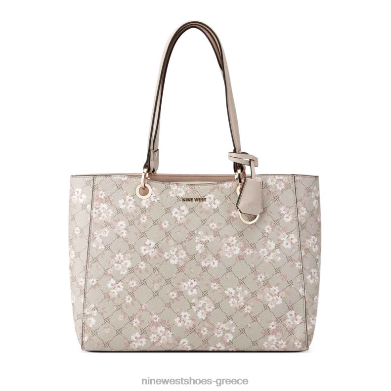 Nine West shayden tote 2JJ4N2537 λουλουδάτο λογότυπο