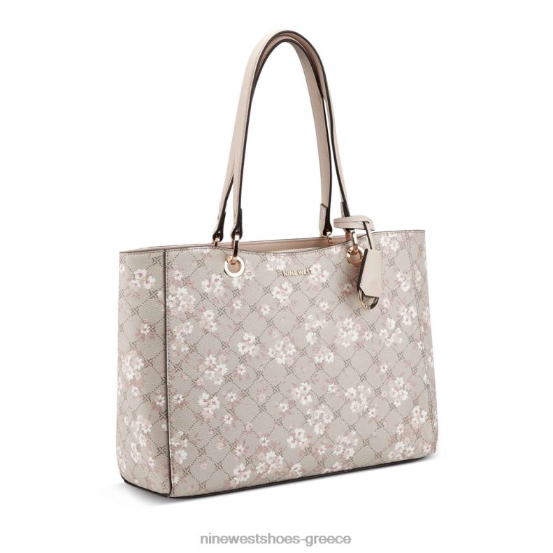 Nine West shayden tote 2JJ4N2537 λουλουδάτο λογότυπο