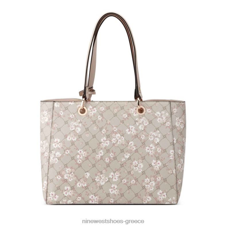 Nine West shayden tote 2JJ4N2537 λουλουδάτο λογότυπο