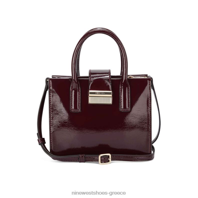 Nine West mini jet set tote kathy 2JJ4N2592 merlot